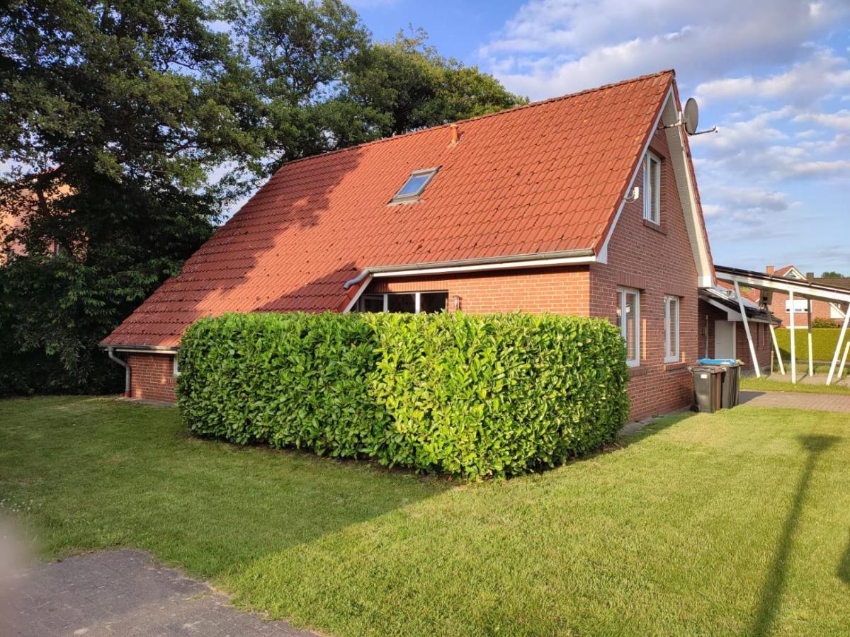Idyllisches Ferienhaus Naehe Meyer Werft Papenburg Exterior foto